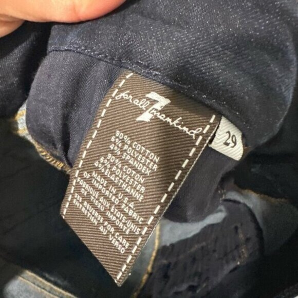 NWOT- 7 FOR ALL MANKIND KIMMIE STRAIGHT LEG JEANS - Picture 7 of 7